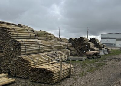 Fence Posts - Holt Sales, Alberta